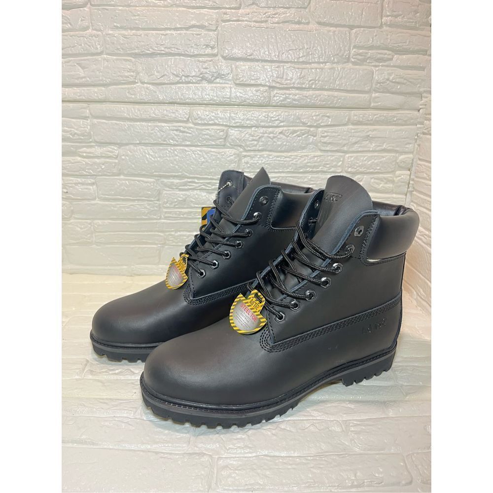 Ad Tec MEN'S 8" COMPOSITE TOE WATERPROOF Black Work boots